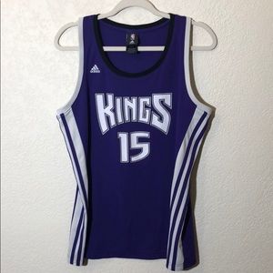 adidas NBA sacramento Kings XL Purple Cousins #15